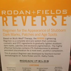 Rodan and Fields Reverse 4 Step Regimen